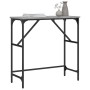 Mesa consola madera de ingeniería gris Sonoma 75x32x75 cm de , Mesas auxiliares - Ref: Foro24-834063, Precio: 36,37 €, Descue...