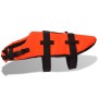 Hundeschwimmweste S orange von vidaXL, Kleidung für Hunde - Ref: Foro24-91138, Preis: 23,43 €, Rabatt: %