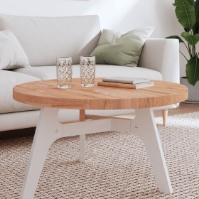 Round solid beech wood board Ø80x4 cm by , Table tops - Ref: Foro24-355946, Price: 156,99 €, Discount: %