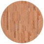 Round solid beech wood board Ø80x4 cm by , Table tops - Ref: Foro24-355946, Price: 156,10 €, Discount: %