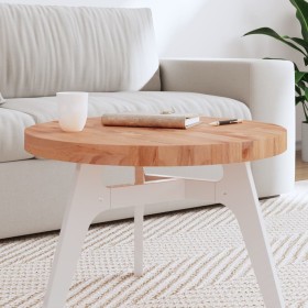 Round solid beech wood board Ø60x4 cm by , Table tops - Ref: Foro24-355944, Price: 83,99 €, Discount: %