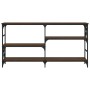 Mesa consola madera de ingeniería marrón roble 150x29x76,5 cm de , Mesas auxiliares - Ref: Foro24-835473, Precio: 68,06 €, De...