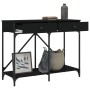 Mesa consola madera de ingeniería negra 100x39x78,5 cm de , Mesas auxiliares - Ref: Foro24-835484, Precio: 71,58 €, Descuento: %