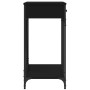 Mesa consola madera de ingeniería negra 100x39x78,5 cm de , Mesas auxiliares - Ref: Foro24-835484, Precio: 71,58 €, Descuento: %