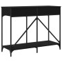 Mesa consola madera de ingeniería negra 100x39x78,5 cm de , Mesas auxiliares - Ref: Foro24-835484, Precio: 71,58 €, Descuento: %