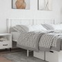 White metal headboard 193 cm by , Headboards and footboards - Ref: Foro24-372265, Price: 32,36 €, Discount: %