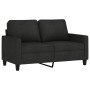 Sofá de 2 plazas de tela negro 120 cm de , Sofás - Ref: Foro24-359159, Precio: 227,54 €, Descuento: %