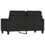 Sofá de 2 plazas de tela negro 120 cm de , Sofás - Ref: Foro24-359159, Precio: 227,54 €, Descuento: %