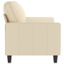 2-seater cream fabric sofa 140 cm by , Sofas - Ref: Foro24-359165, Price: 237,67 €, Discount: %