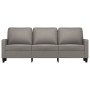 3-seater sofa in taupe gray fabric 180 cm by , Sofas - Ref: Foro24-359178, Price: 318,99 €, Discount: %