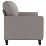 3-seater sofa in taupe gray fabric 180 cm by , Sofas - Ref: Foro24-359178, Price: 318,99 €, Discount: %