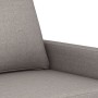 3-seater sofa in taupe gray fabric 180 cm by , Sofas - Ref: Foro24-359178, Price: 318,99 €, Discount: %