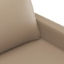 Sillón cuero sintético color capuchino 60 cm de , Sofás - Ref: Foro24-359131, Precio: 162,68 €, Descuento: %