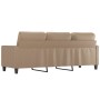 3-seater sofa in cappuccino-colored synthetic leather 180 cm by , Sofas - Ref: Foro24-359146, Price: 284,41 €, Discount: %