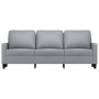 3-seater sofa in light gray fabric 180 cm by , Sofas - Ref: Foro24-359171, Price: 304,94 €, Discount: %