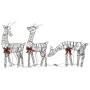 Christmas Reindeer Families 180 LED 2 pcs Rattan Warm White by , Christmas lights - Ref: Foro24-3200673, Price: 132,45 €, Dis...