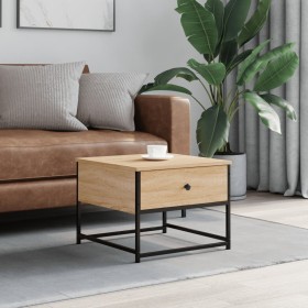 Sonoma oak engineered wood coffee table 51x51x40 cm by , Coffee table - Ref: Foro24-833976, Price: 38,59 €, Discount: %