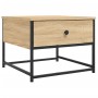 Sonoma oak engineered wood coffee table 51x51x40 cm by , Coffee table - Ref: Foro24-833976, Price: 39,99 €, Discount: %