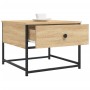 Sonoma oak engineered wood coffee table 51x51x40 cm by , Coffee table - Ref: Foro24-833976, Price: 39,99 €, Discount: %