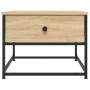 Mesa de centro madera de ingeniería roble Sonoma 51x51x40 cm de , Mesas de centro - Ref: Foro24-833976, Precio: 38,59 €, Desc...