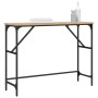 Mesa consola madera de ingeniería roble Sonoma 100x32x75 cm de , Mesas auxiliares - Ref: Foro24-834056, Precio: 42,99 €, Desc...