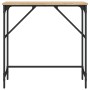 Mesa consola madera de ingeniería roble Sonoma 75x32x75 cm de , Mesas auxiliares - Ref: Foro24-834061, Precio: 42,99 €, Descu...