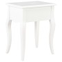 Solid white pine wood bedside table 40x30x50 cm by vidaXL, Nightstands - Ref: Foro24-280005, Price: 102,57 €, Discount: %