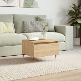 Sonoma oak engineered wood coffee table 50x46x35 cm by , Coffee table - Ref: Foro24-830850, Price: 31,07 €, Discount: %