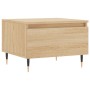 Mesa de centro madera de ingeniería roble Sonoma 50x46x35 cm de , Mesas de centro - Ref: Foro24-830850, Precio: 30,46 €, Desc...