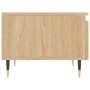 Mesa de centro madera de ingeniería roble Sonoma 50x46x35 cm de , Mesas de centro - Ref: Foro24-830850, Precio: 30,46 €, Desc...