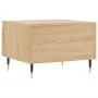 Mesa de centro madera de ingeniería roble Sonoma 50x46x35 cm de , Mesas de centro - Ref: Foro24-830850, Precio: 30,46 €, Desc...