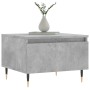 Concrete gray engineered wood coffee table 50x46x35 cm by , Coffee table - Ref: Foro24-830852, Price: 44,25 €, Discount: %