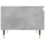 Mesa de centro madera de ingeniería gris hormigón 50x46x35 cm de , Mesas de centro - Ref: Foro24-830852, Precio: 44,25 €, Des...