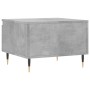 Mesa de centro madera de ingeniería gris hormigón 50x46x35 cm de , Mesas de centro - Ref: Foro24-830852, Precio: 44,25 €, Des...