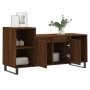 Mueble para TV madera contrachapada marrón roble 100x35x55 cm de , Muebles TV - Ref: Foro24-831331, Precio: 68,99 €, Descuent...