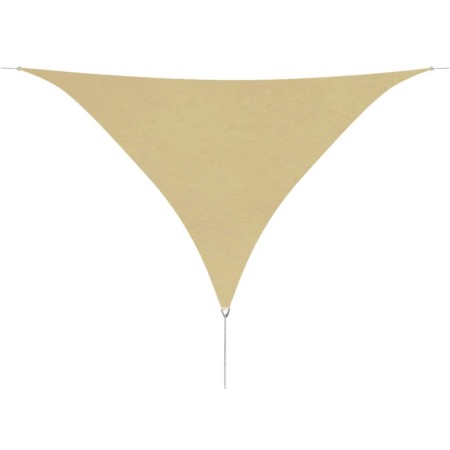 Triangle sail awning beige Oxford fabric 3.6x3.6x3.6 m by vidaXL, Umbrellas - Ref: Foro24-42295, Price: 31,79 €, Discount: %