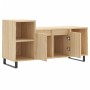 Mueble para TV madera contrachapada roble Sonoma 100x35x55 cm de , Muebles TV - Ref: Foro24-831327, Precio: 65,51 €, Descuent...