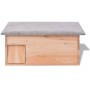 Casa para erizos de madera 45x33x22 cm de vidaXL, Jaulas y habitáculos para animales pequeños - Ref: Foro24-42351, Precio: 38...