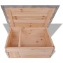 Igelhaus aus Holz 45x33x22 cm von vidaXL, Käfige und Lebensräume für Kleintiere - Ref: Foro24-42351, Preis: 35,11 €, Rabatt: %