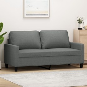 2-Sitzer-Sofa aus dunkelgrauem Stoff, 140 cm von , Sofas - Ref: Foro24-359164, Preis: 237,89 €, Rabatt: %