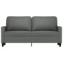 Sofá de 2 plazas de tela gris oscuro 140 cm de , Sofás - Ref: Foro24-359164, Precio: 207,85 €, Descuento: %