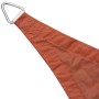 Terracotta Oxford fabric triangular sail awning 5x5x5 m by vidaXL, Umbrellas - Ref: Foro24-42311, Price: 47,58 €, Discount: %