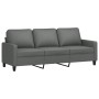 3-seater sofa in dark gray fabric 180 cm by , Sofas - Ref: Foro24-359172, Price: 298,72 €, Discount: %