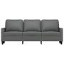 3-seater sofa in dark gray fabric 180 cm by , Sofas - Ref: Foro24-359172, Price: 298,72 €, Discount: %