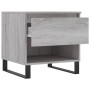 Mesa de centro madera de ingeniería gris Sonoma 50x46x50 cm de , Mesas de centro - Ref: Foro24-830936, Precio: 40,31 €, Descu...