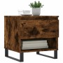 Mesa de centro madera de ingeniería roble ahumado 50x46x50 cm de , Mesas de centro - Ref: Foro24-830934, Precio: 39,99 €, Des...