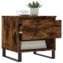 Mesa de centro madera de ingeniería roble ahumado 50x46x50 cm de , Mesas de centro - Ref: Foro24-830934, Precio: 38,97 €, Des...