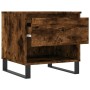 Mesa de centro madera de ingeniería roble ahumado 50x46x50 cm de , Mesas de centro - Ref: Foro24-830934, Precio: 38,97 €, Des...