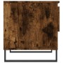 Mesa de centro madera de ingeniería roble ahumado 50x46x50 cm de , Mesas de centro - Ref: Foro24-830934, Precio: 39,99 €, Des...