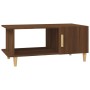 Brown oak plywood coffee table 90x50x40 cm by , Coffee table - Ref: Foro24-817545, Price: 45,99 €, Discount: %